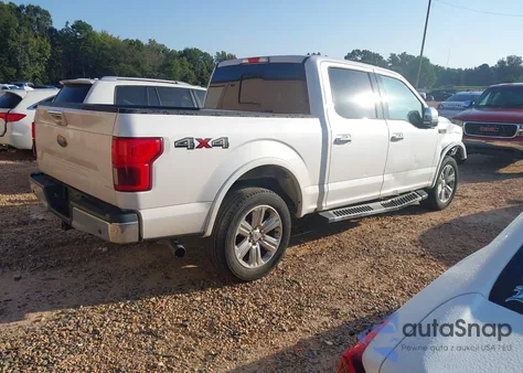 2018 Ford F-150 Lariat z USA, uszkodzony, nr VIN 1FTEW1E56JKF98583